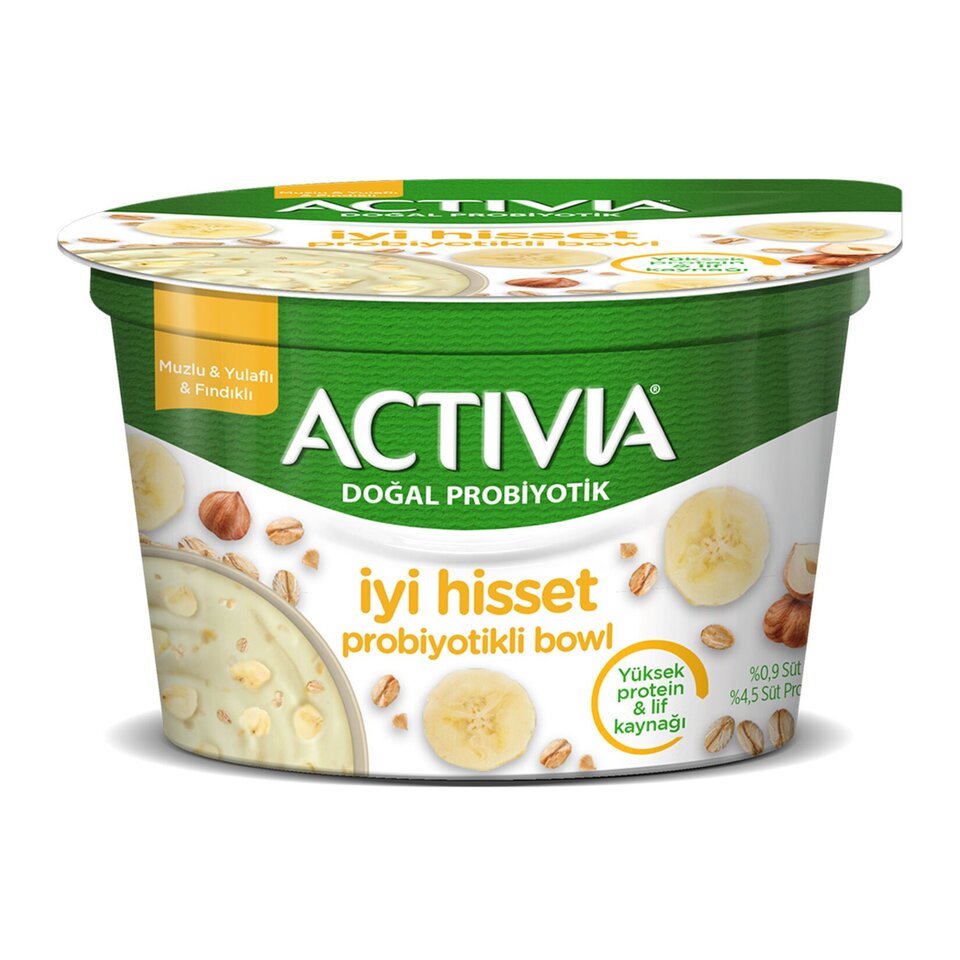 ACTİVİA PROBİYOTİK BOWL 150GR MUZ & YULAF & FINDIK