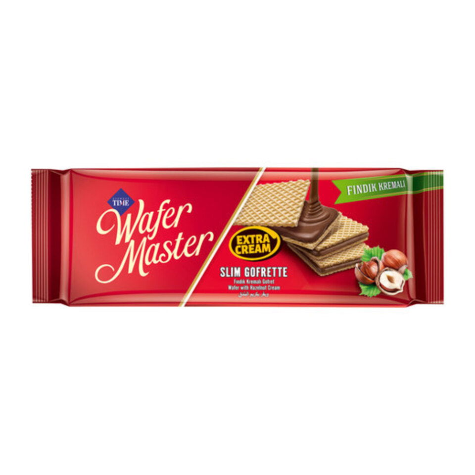 ÇİZMECİ TİME WAFER SLIM GOFRETTE 128 GR- FINDIK