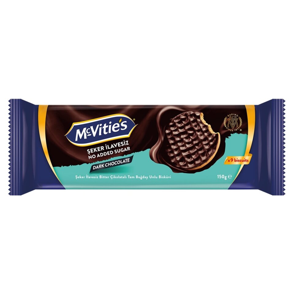 MC VITIES BİTTER ÇİKOLATA ŞEKERSİZ 150 GR