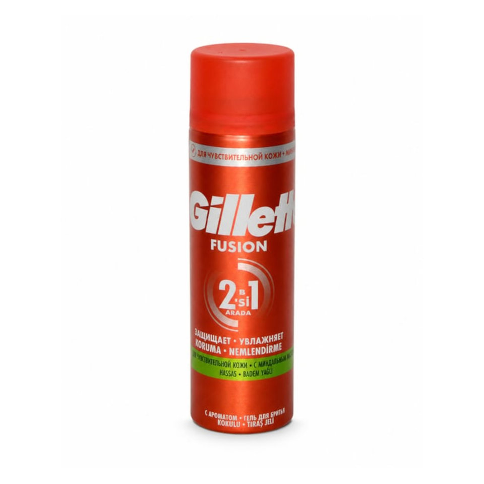 GILLETTE FISUON JEL 200 ML-SENSITIVE