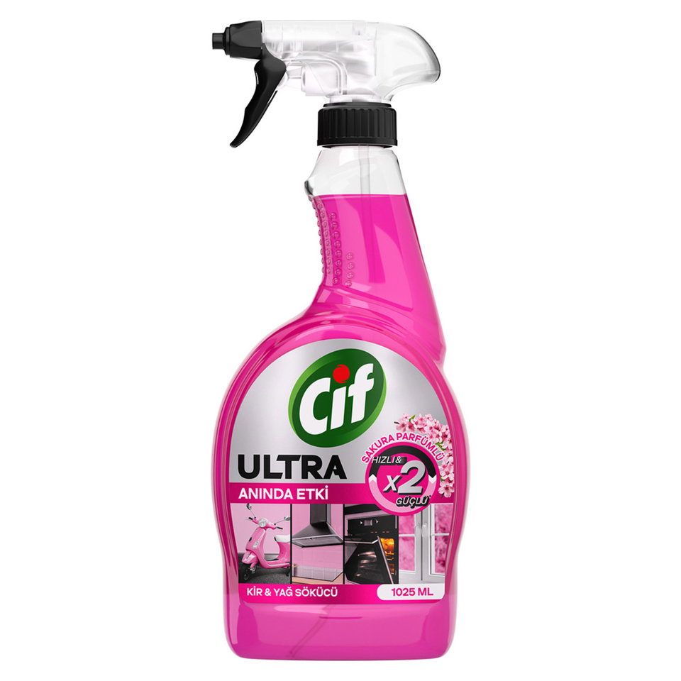 CİF SPREY ULTRA ANINDA ETKİ 750 ML-SAKURA