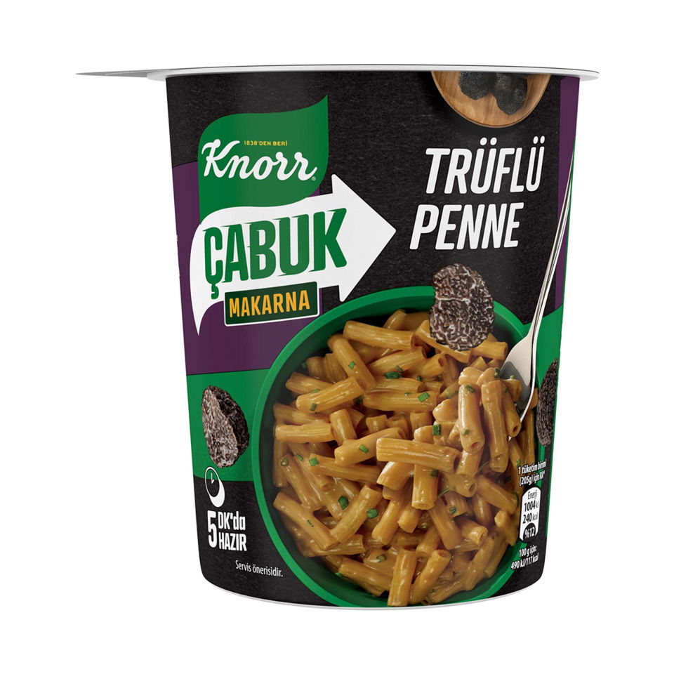 KNORR ÇABUK MAKARNA 65 GR-TRÜFLÜ PENNE