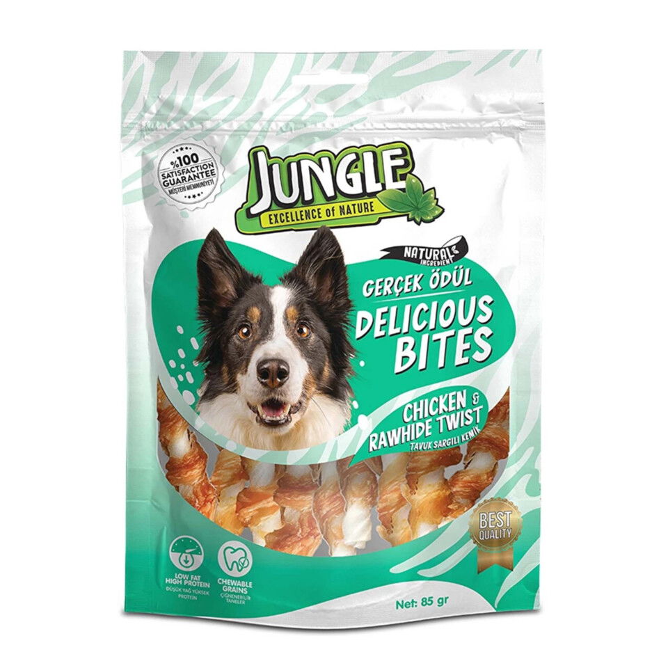 JUNGLE KÖPEK ÖDÜL MAMASI 85 GR- TAVUK