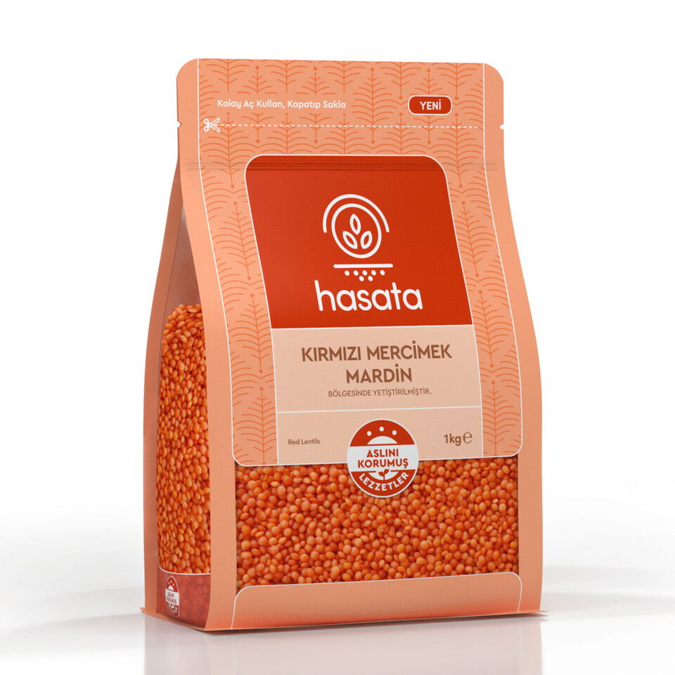 HASATA MARDİN KIRMIZI MERCİMEK. 1000GR