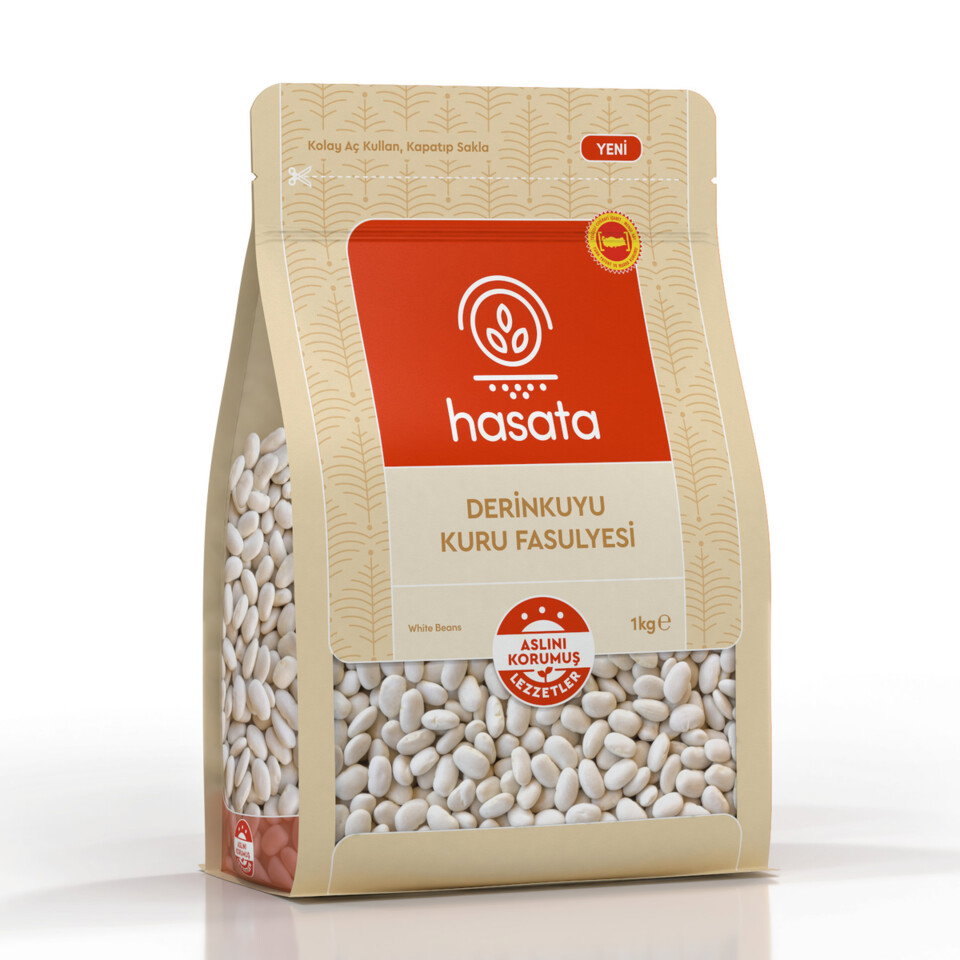 HASATA DERİNKUYU KURU FASULYE 1000GR