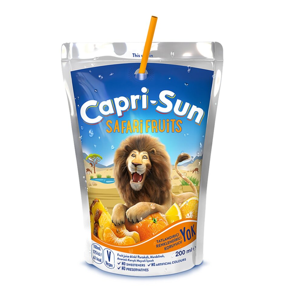 CAPRİ-SUN SAFARİ FRUİTS 200 GR