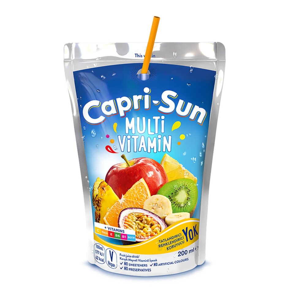 CAPRİ-SUN MULTİVİTAMİN 200 GR