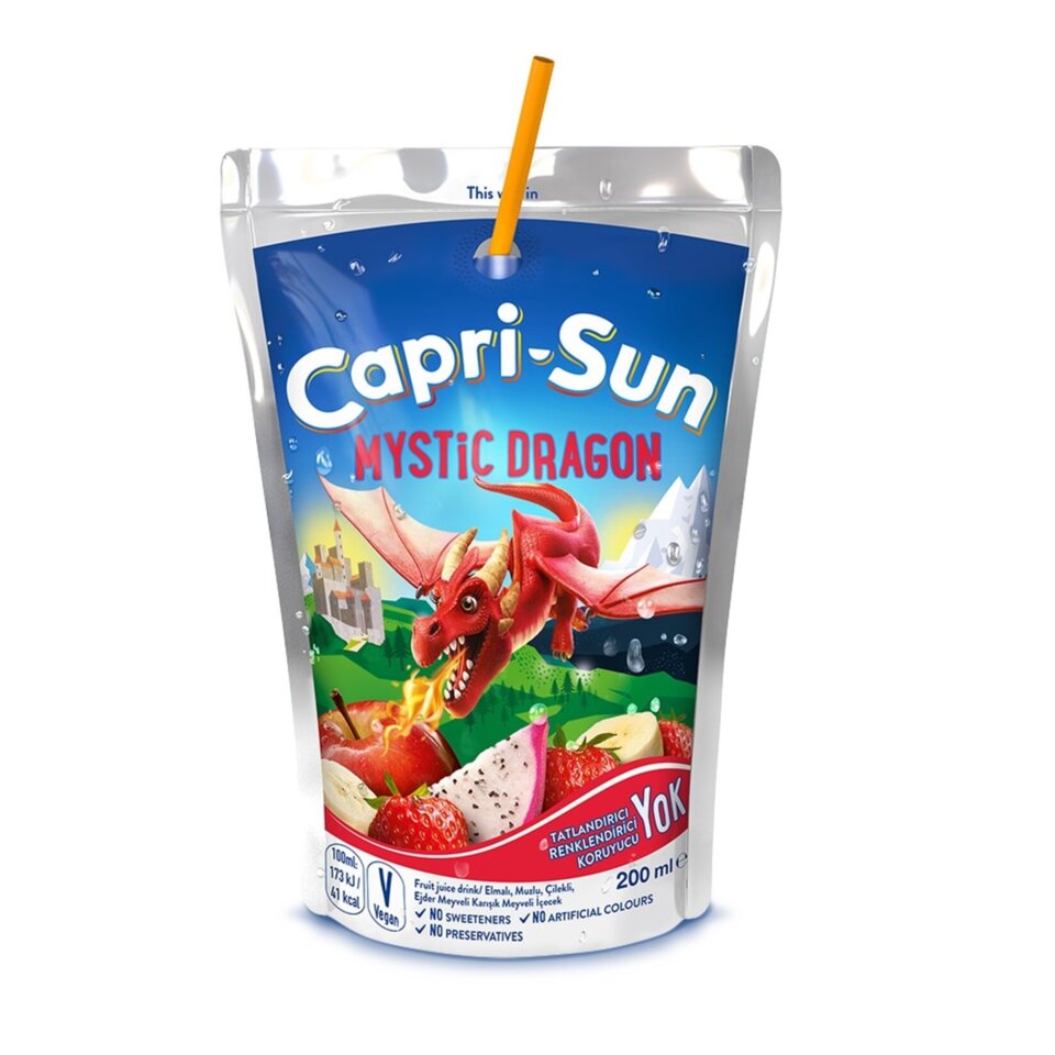 CAPRİ-SUN MYSTİC DRAGON 200 GR