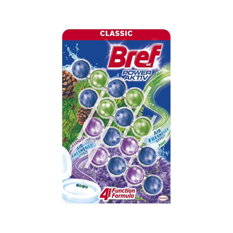 BREF POWER AKTİV DUO 4*50 GR-ÇAM&LAVANTA