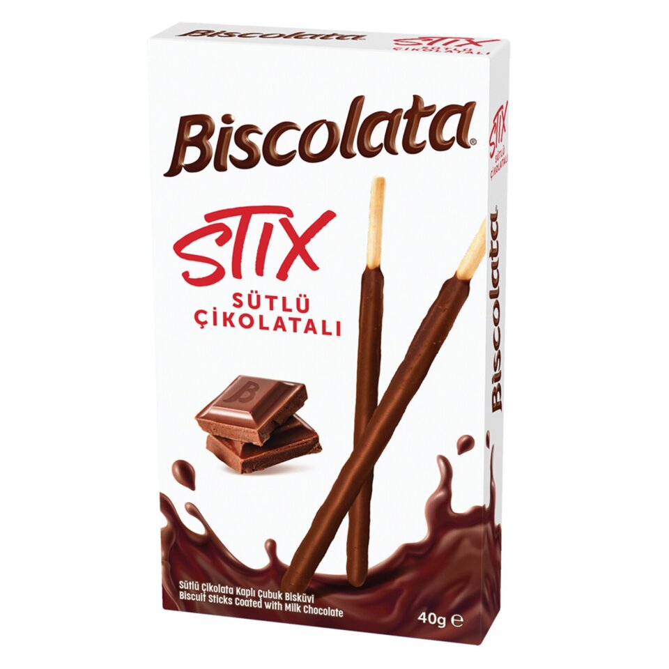 BİSCOLATA STİX ÇİKOLATA 40GR.-SÜTLÜ