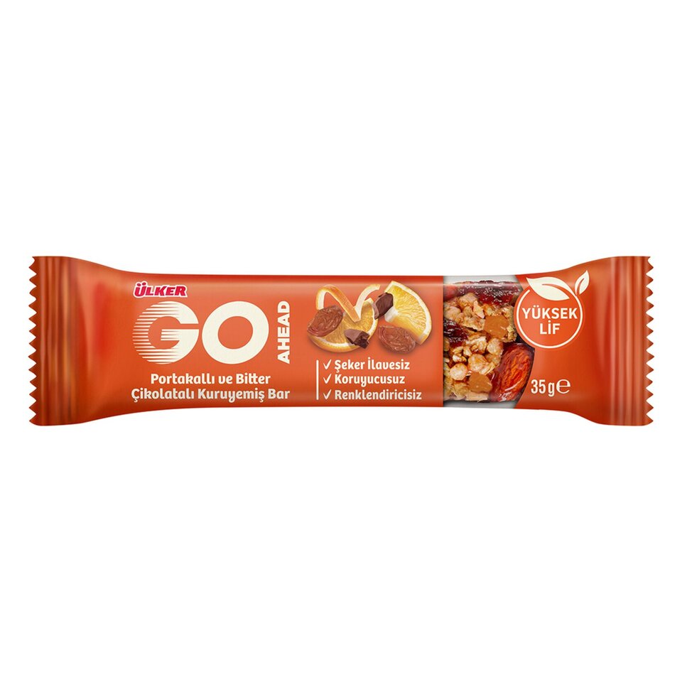 ÜLKER GO BAR 35 GR- POR&ÜZÜM&KURUYEMİŞ.