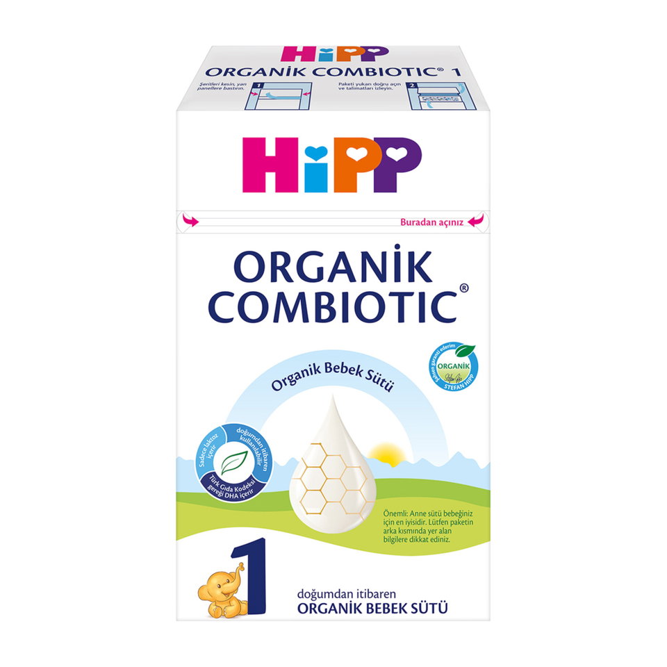 HIPP 1 ORGANIK COMBIOTIC BEBEK SÜTÜ 600 GR.