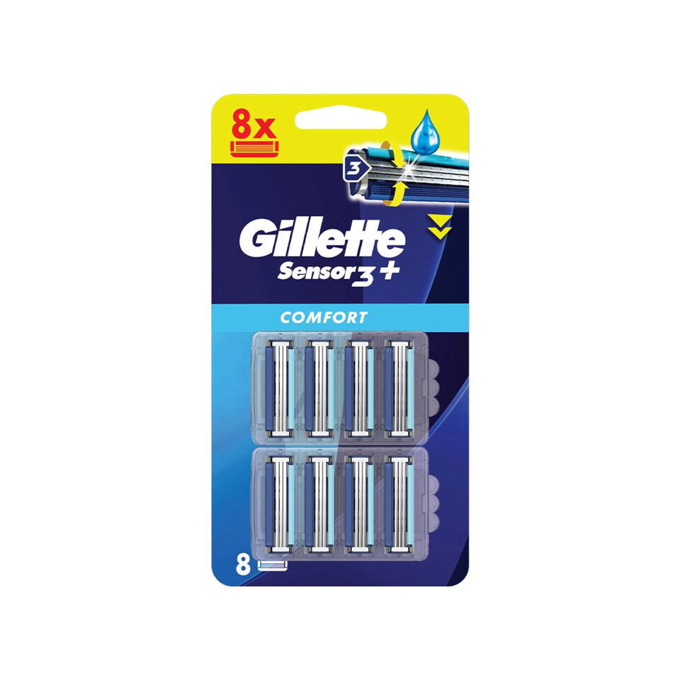 GILLETTE SENSOR 3+ 8'Lİ YEDEK BIÇAK