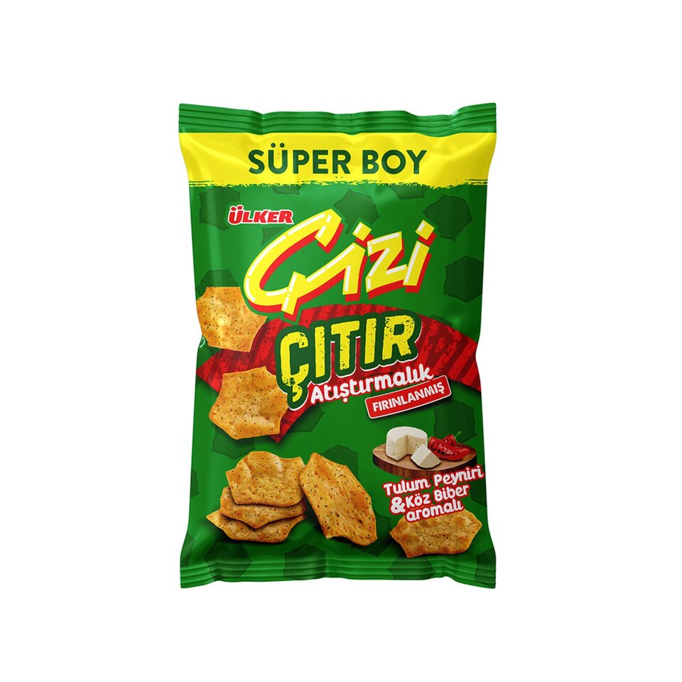 ÜLKER ÇİZİ ÇITIR KÖZ BİBER 120 GR