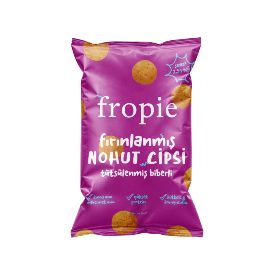FROPİE FIRIN. NOHUT CİPSİ 56 GR- TÜTÜ&BİBER&ÇEŞNİ