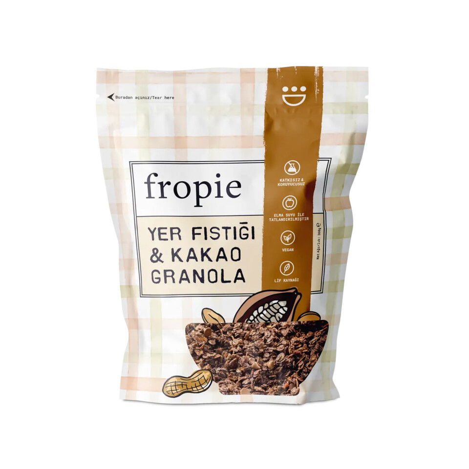 FROPİE GRANOLA 360 GR-YER FISTIĞI&KAKAO