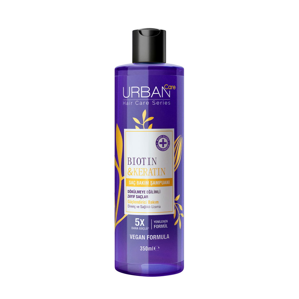 URBAN CARE ŞAMPUAN 350 ML-BİOTİN&KERATİN