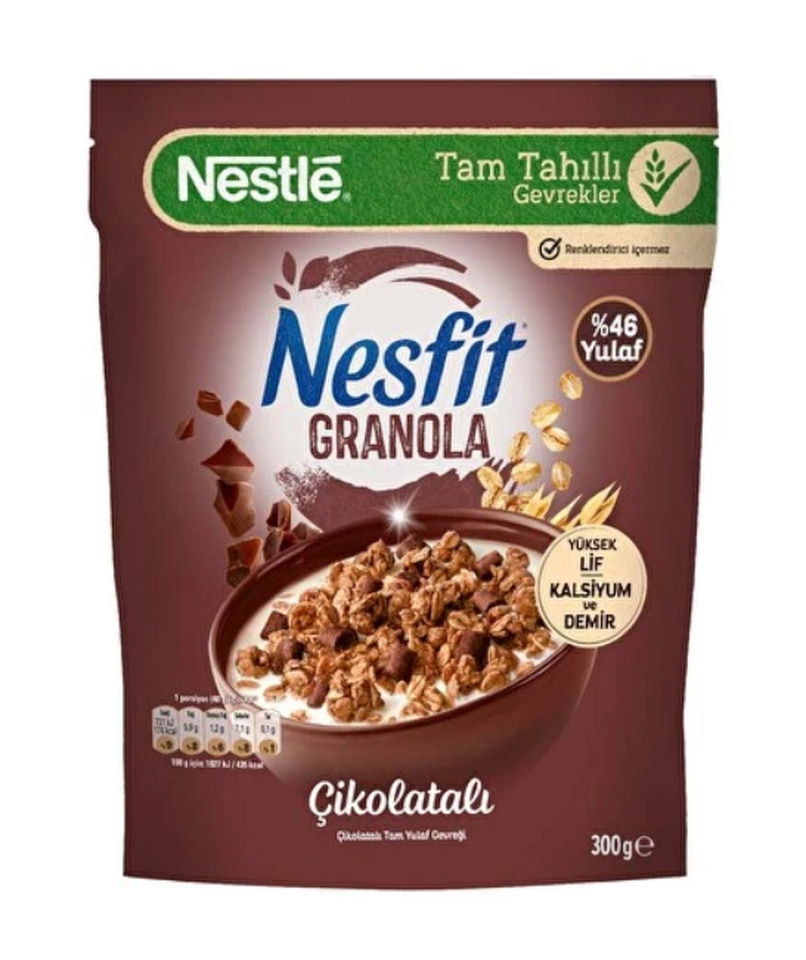 NESFİT GRANOLA 300 GR- ÇİKOLATALI