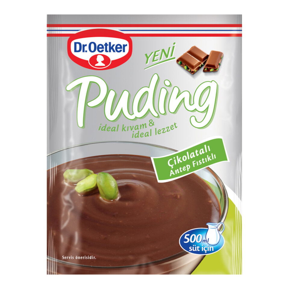 DR.OETKER PUDİNG 100 GR.-ÇİKOLATALI ANTEP FISTIKLI