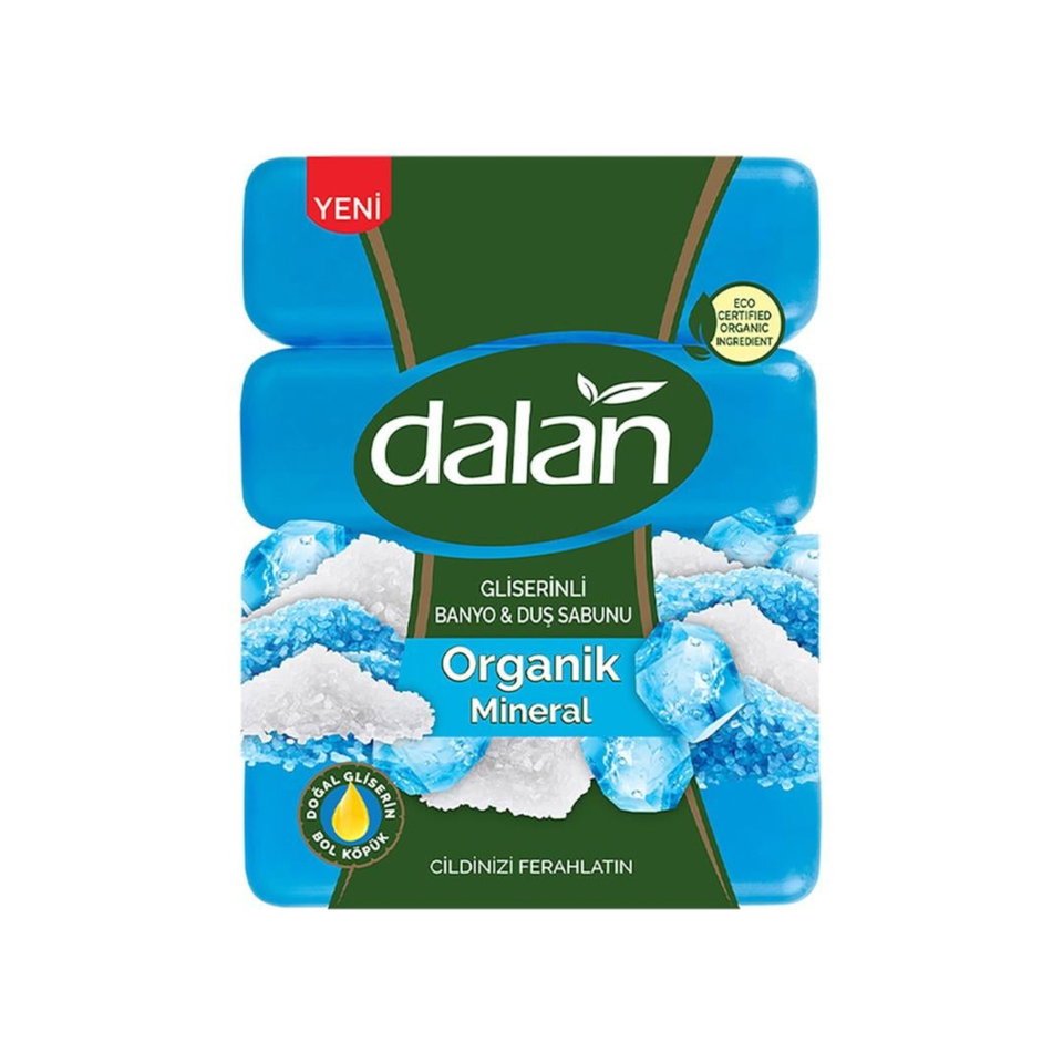 DALAN GLİSERİNLİ BANYO SABUNU 4*150 GR-MİNERAL