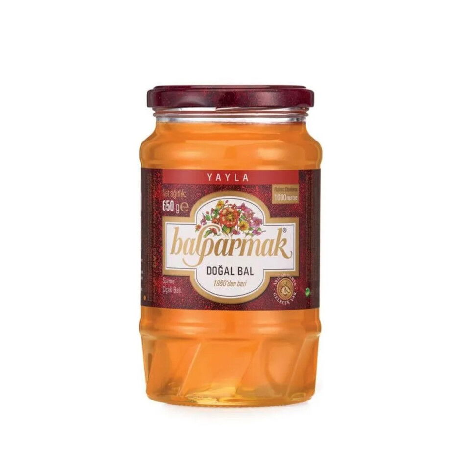 BALPARMAK YAYLA SÜZME ÇİÇEK BALI 650 GR.