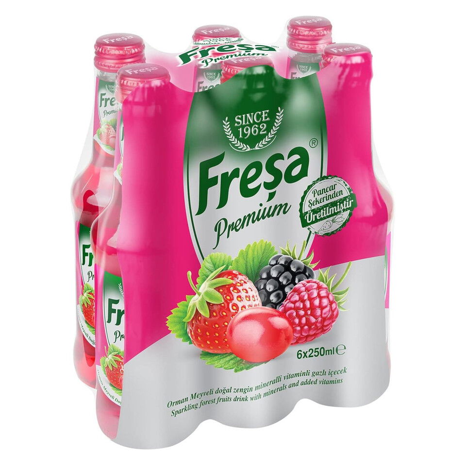 FREŞA PREMIUM 6*250 ML-ORMAN MEYVELİ