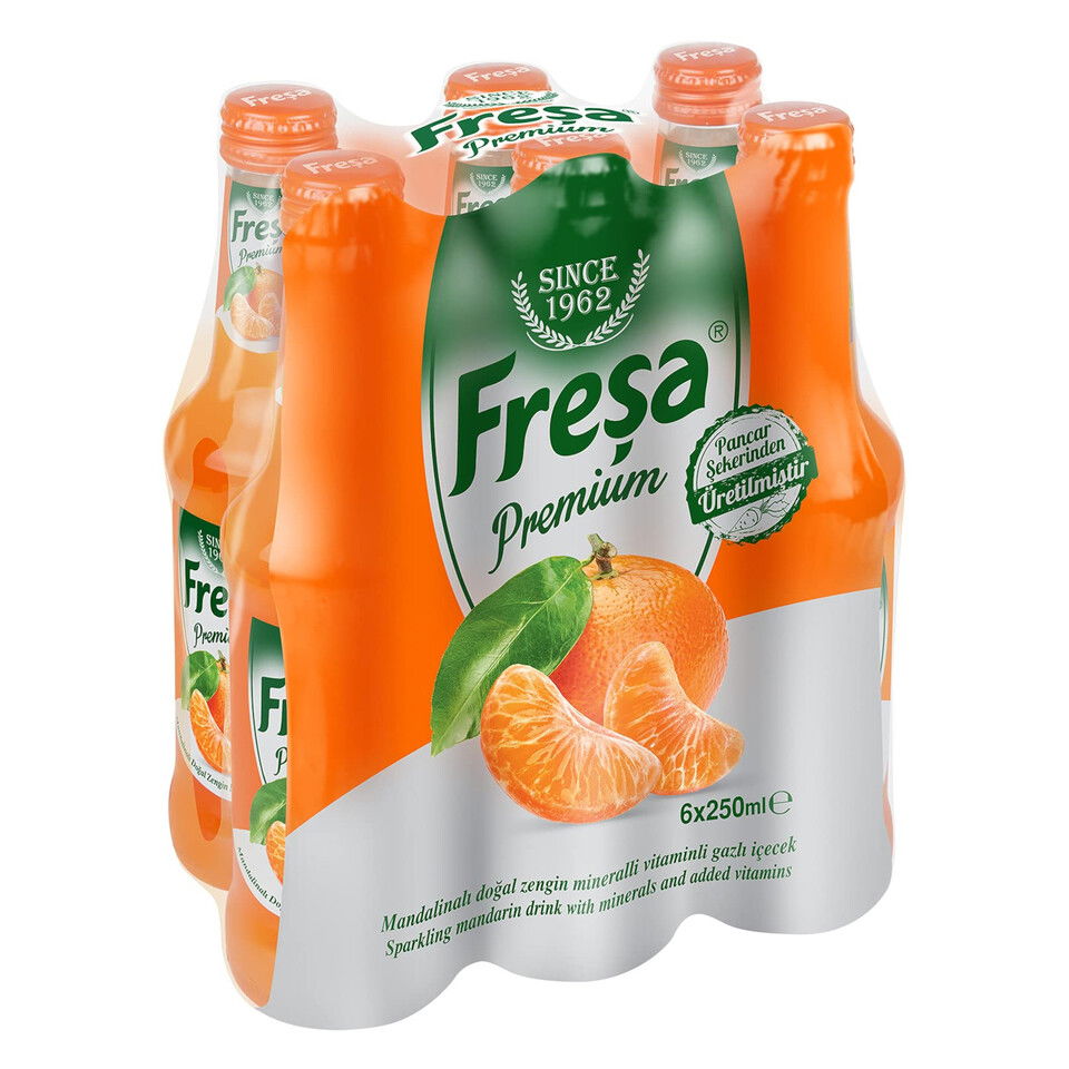FREŞA PREMIUM 6*250 ML-MANDALİNA