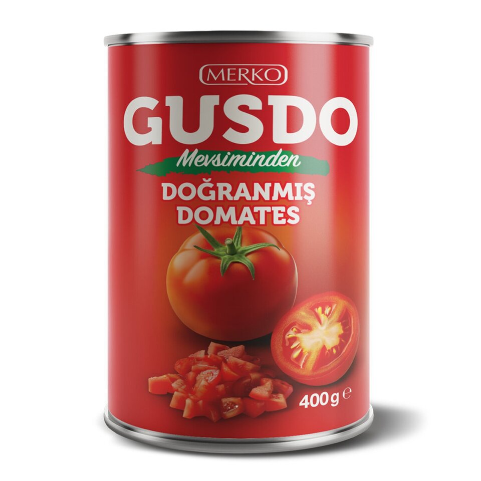 GUSDO  DOĞRANMIŞ DOMATES 400 GR