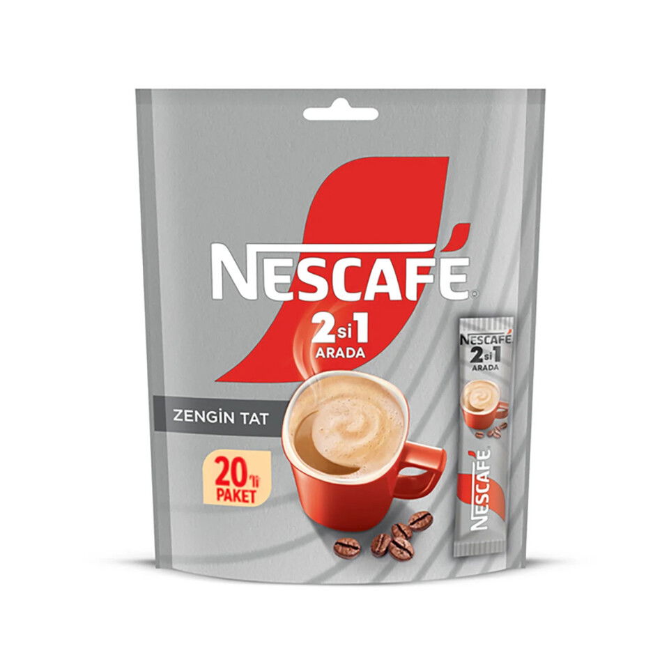 NESCAFE STİCK KAHVE 20*Lİ  2 Sİ 1 ARADA