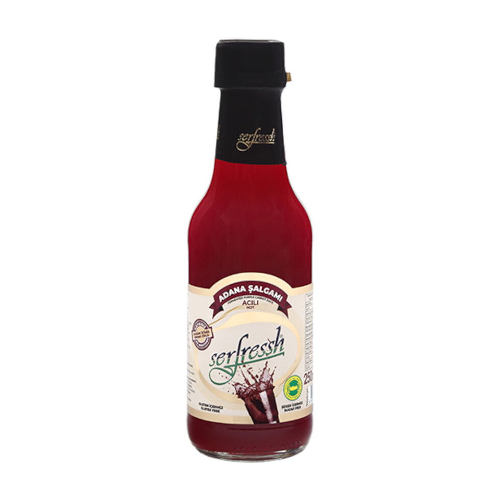 SERFRESH ŞALGAM 250 ML-ACILI CAM