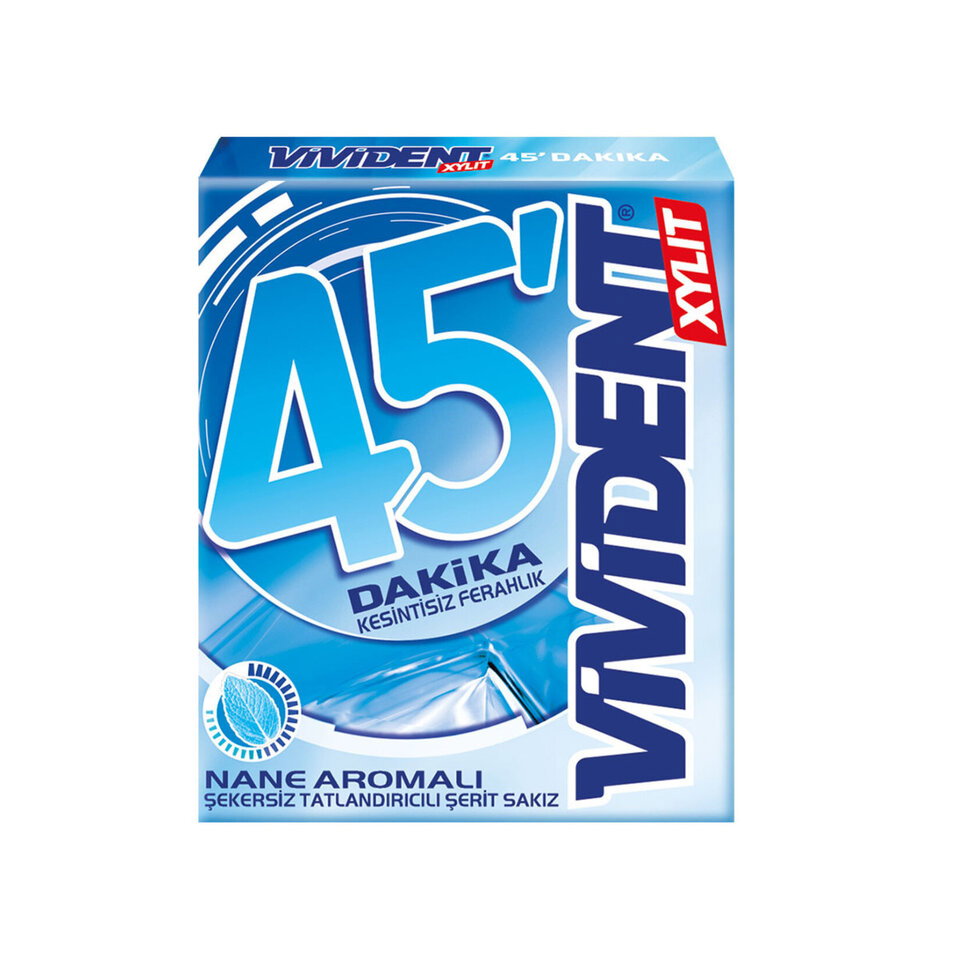 VİVİDENT SAKIZ 33 GR. - NANE CÜZDAN (CÜZDAN)
