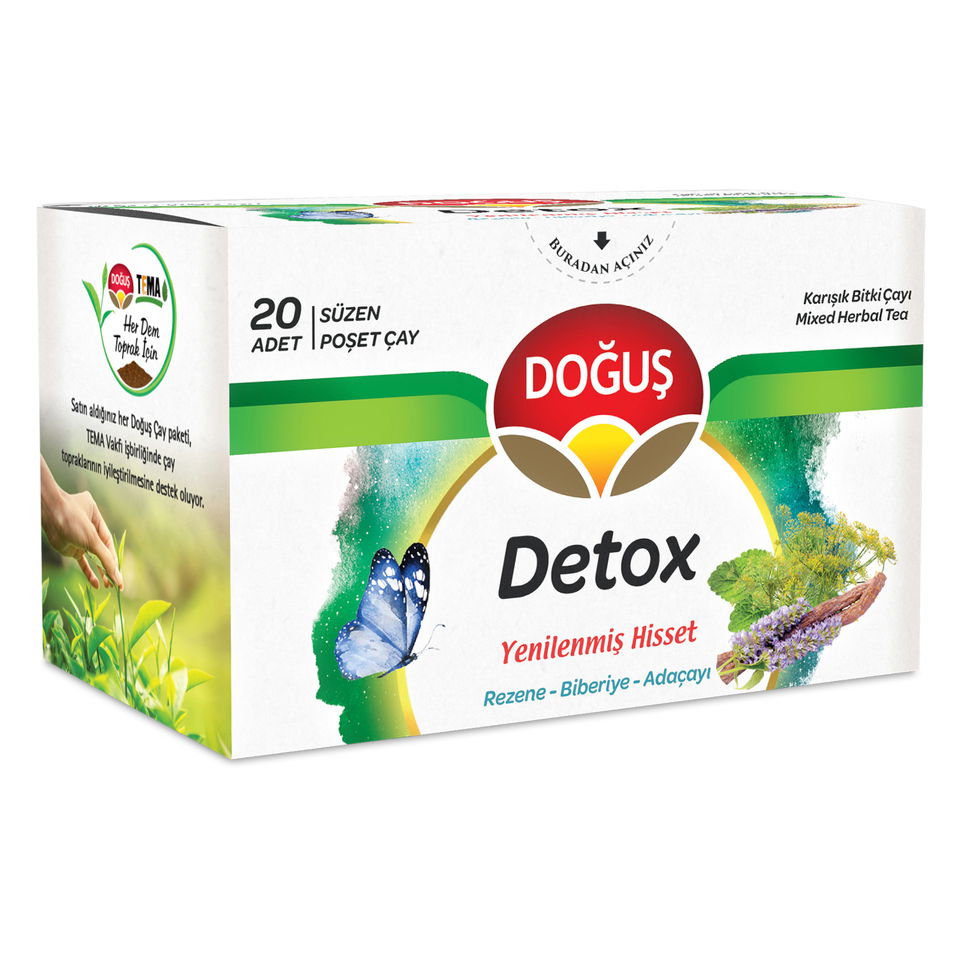 DOĞUŞ FORM ÇAYI 20*Lİ -DETOKS