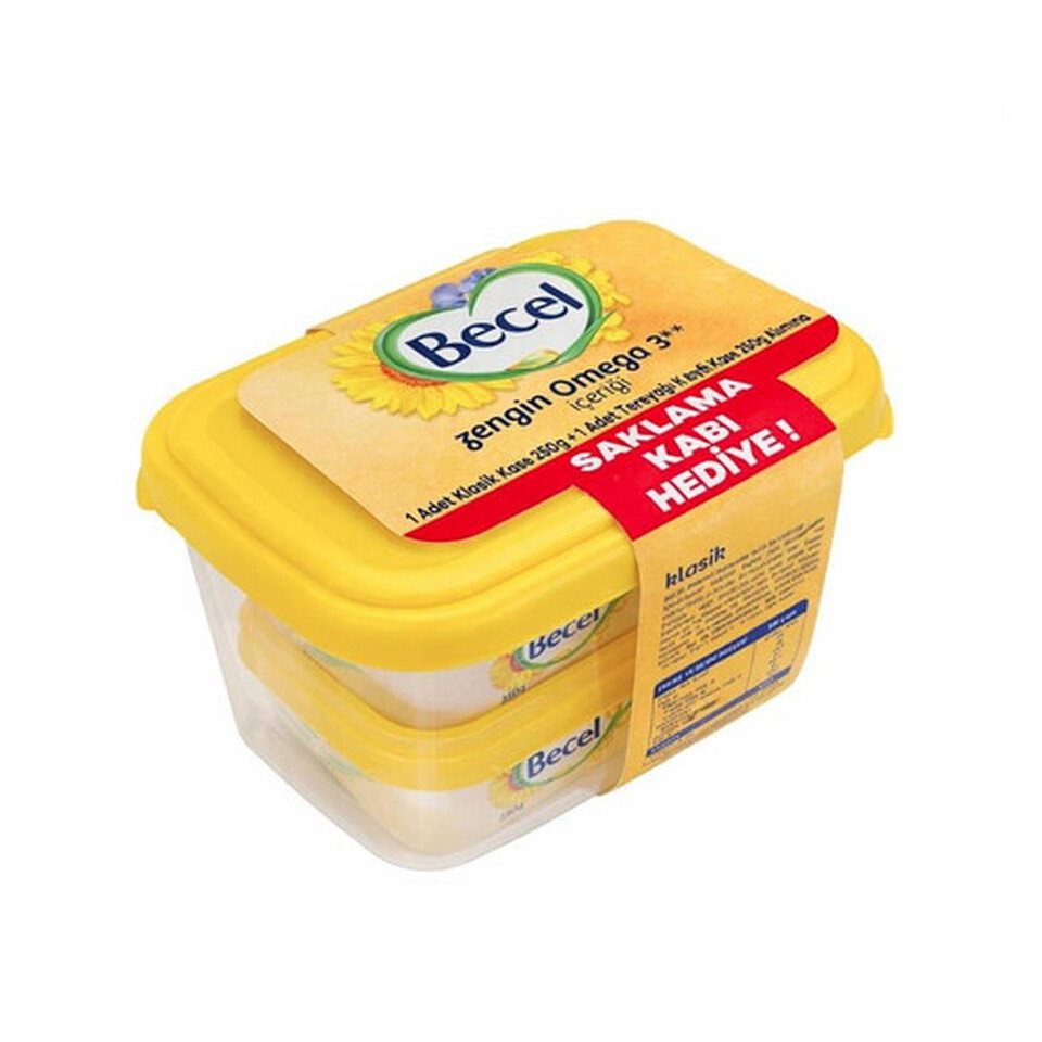 BECEL MARG.250 GR*2 SAK KABI HEDİYELİ KLAS&TERE