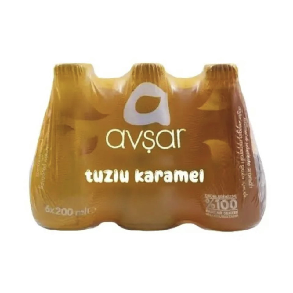 AVŞAR C PLUS MADEN SU 6*200 ML-TUZLU KARAMEL