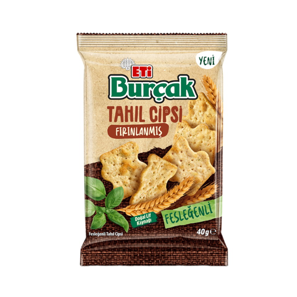ETİ BURÇAK TAHIL CİPSİ FESLEĞEN 40GR