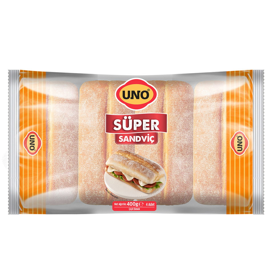 UNO SANDVİÇ EKMEK  400 GR