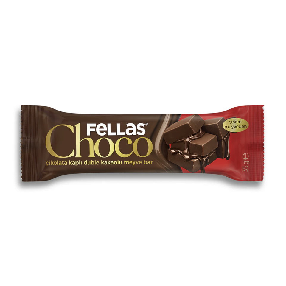 FELLAS ÇİKOLATA KAPLI MEY. BAR 35GR- DUBLE KAKAO