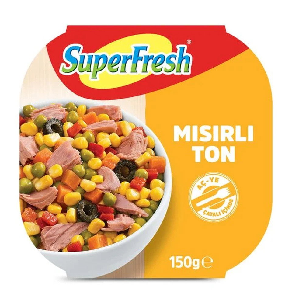 SUPERFRESH TON SALATA 150 GR MISIRLI