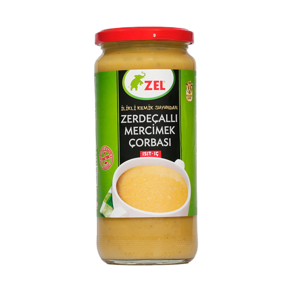 ZEL ZERDAÇALLI MERCİMEK ÇORBASI  480ML