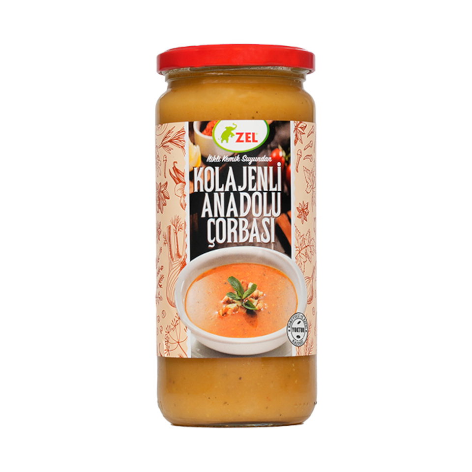 ZEL ANADOLU ÇORBASI  480ML KOLEJEN