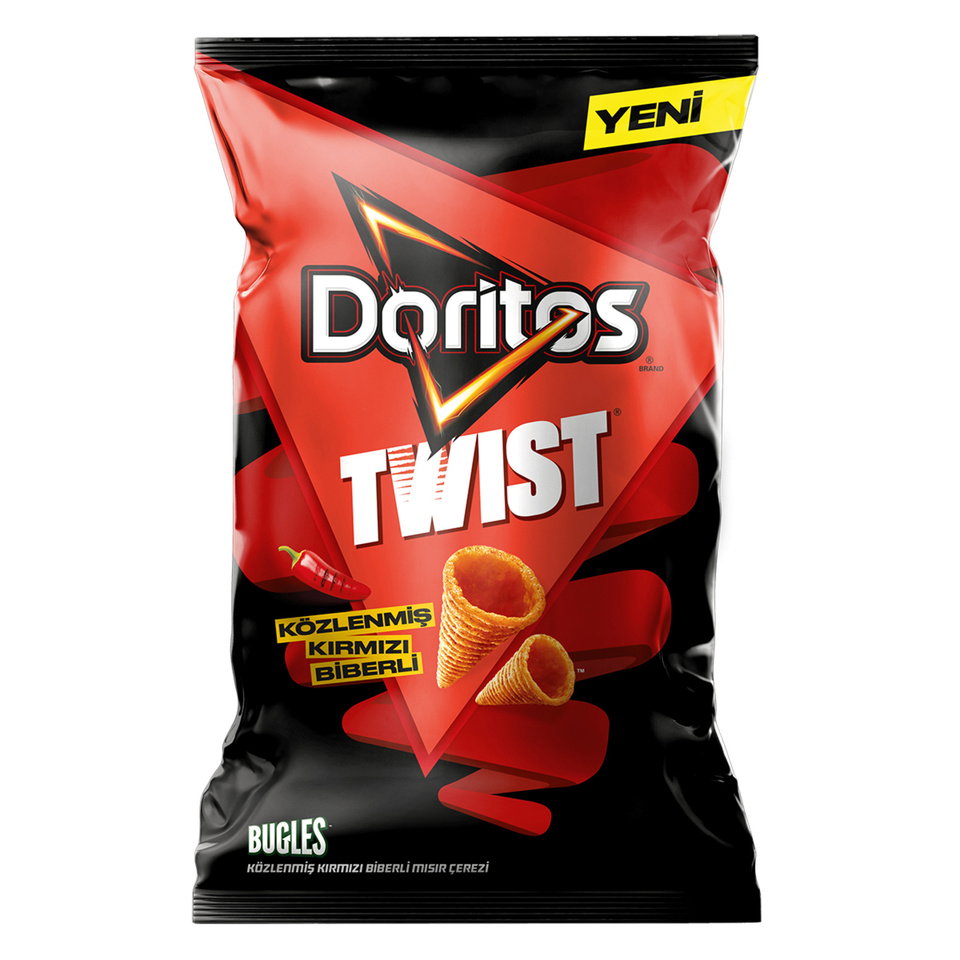 DORİTOS TWIST 115GR- KÖZLENMİŞ KIRIMIZI BİBER