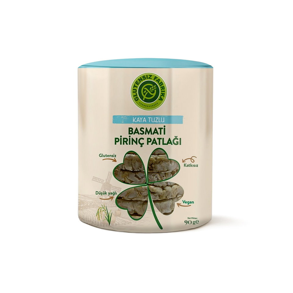 GLUTENSİZ BASMATİ PİRİNÇ PATLAĞI 90GR