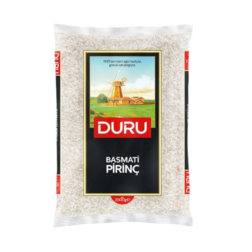 DURU BASMATİ PİRİNÇ 2000 GR