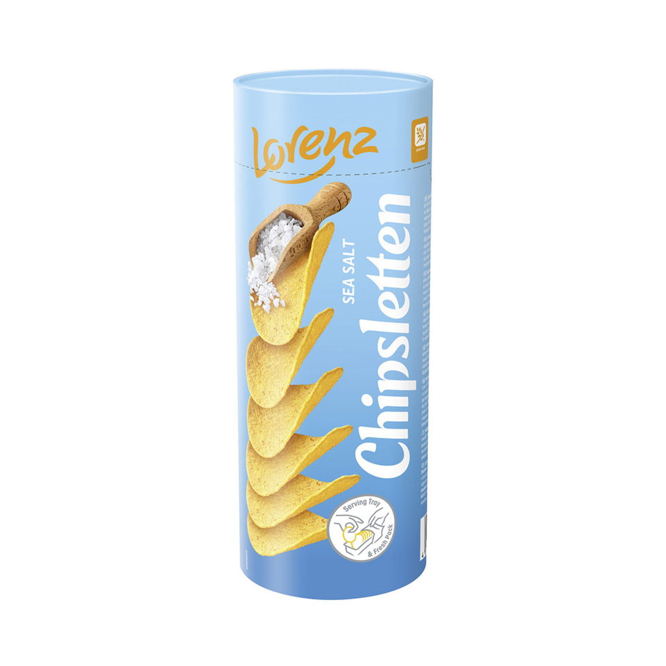 LORENZ CHİPSLETTEN CHİPSİ 100GR-SALT