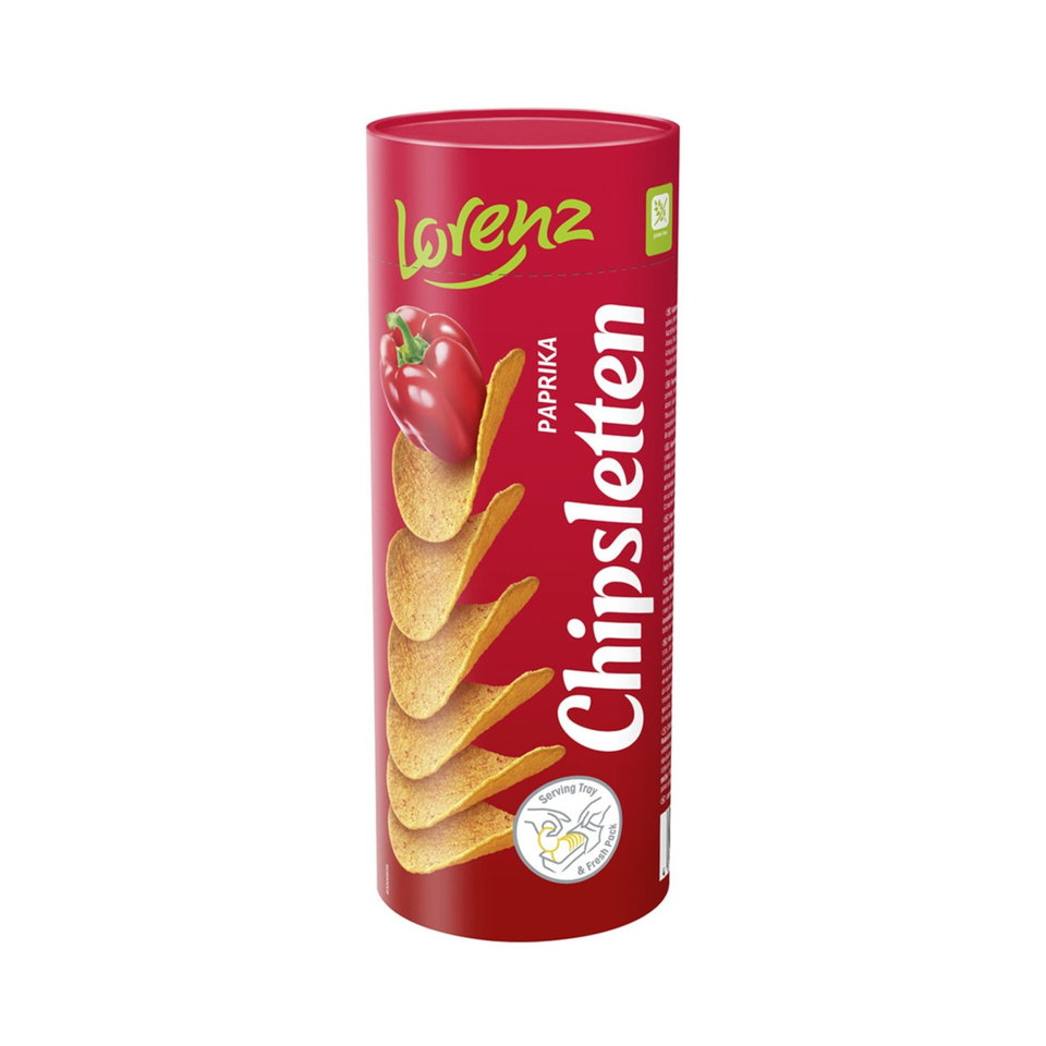 LORENZ CHİPSLETTEN CHİPSİ 100GR-PAPRİKA
