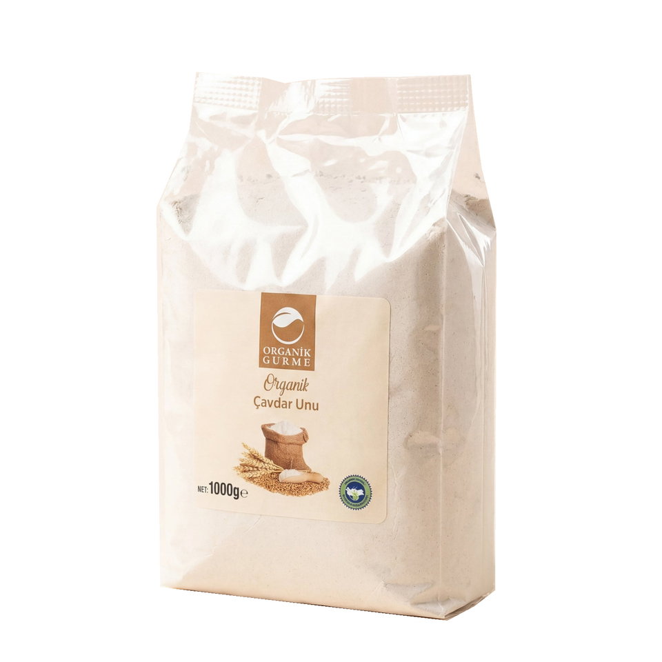 QÜNN ORGANİK ÇAVDAR UNU 1000GR