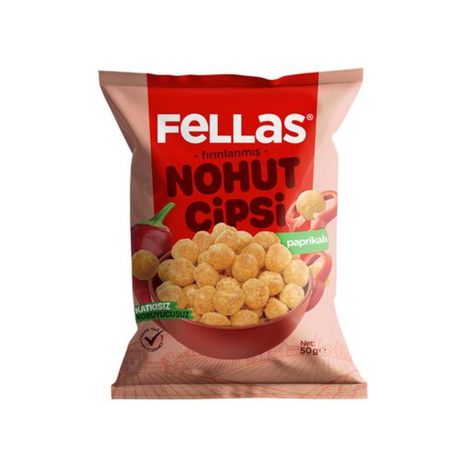 FELLAS NOHUT CİPSİ 50GR- PAPRİKA