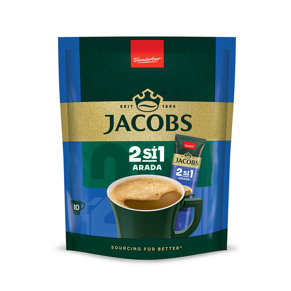 JACOBS KAHVE 2İN1 10X13 130GR-YOĞUN&ŞEKERSİZ