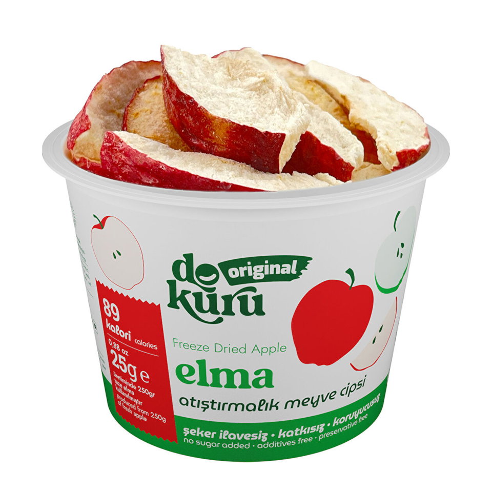 DOKURU ELMA 20 GR ATIŞTIRMALIK MEYVE CİPS