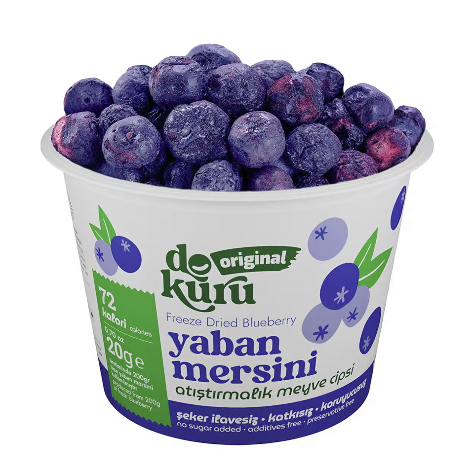 DOKURU YABAN MERSİNİ 20 GR ATIŞTIRMALIK MEYVE CİPS